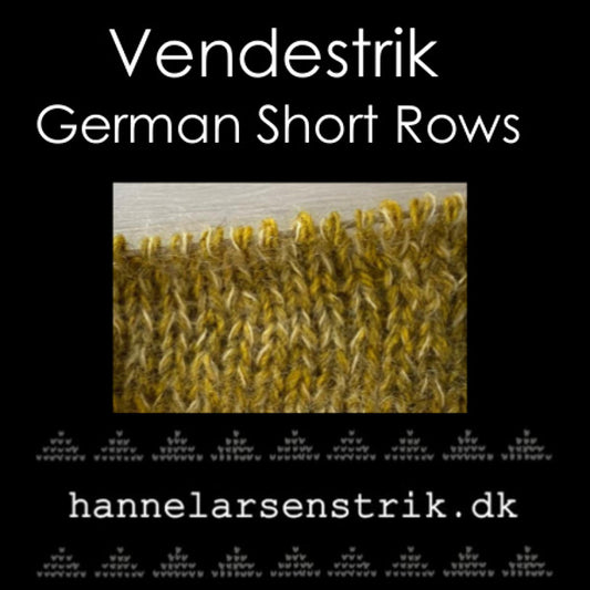 Video-vejledning Vendestrik German Short Rows