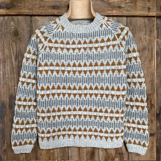 Ragnas Sweater Strikkeopskrift Mønsterstrikket