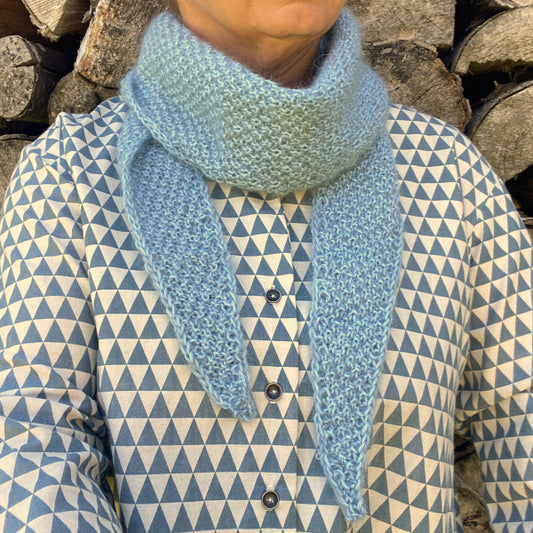 Kort tørklæde scarf Perletørklæde