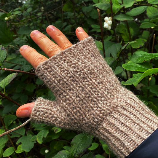 Strikkeopskrift Ajas Handsker elastiske fingerløse handsker