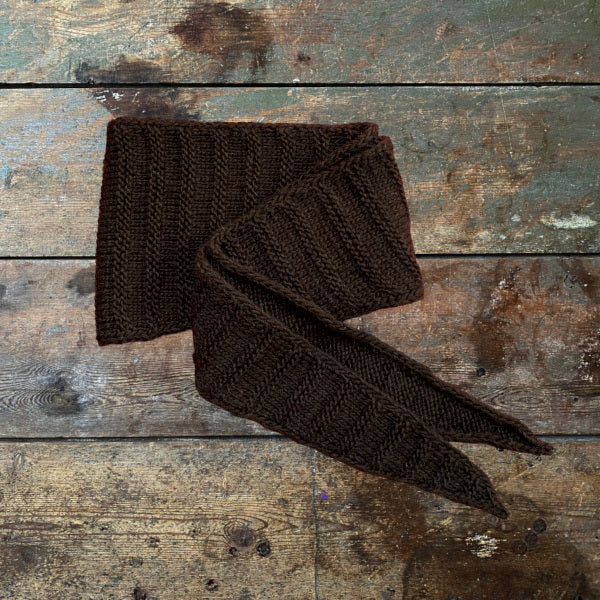 Strikkeopskrift Dorthes tørklæde scarf Incawool Hjertegarn