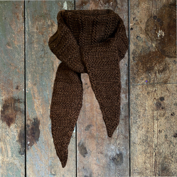 Strikkeopskrift Dorthes tørklæde scarf