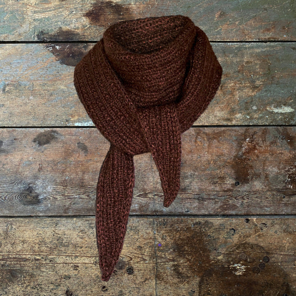 Strikkeopskrift Rachels Tørklæde scarf