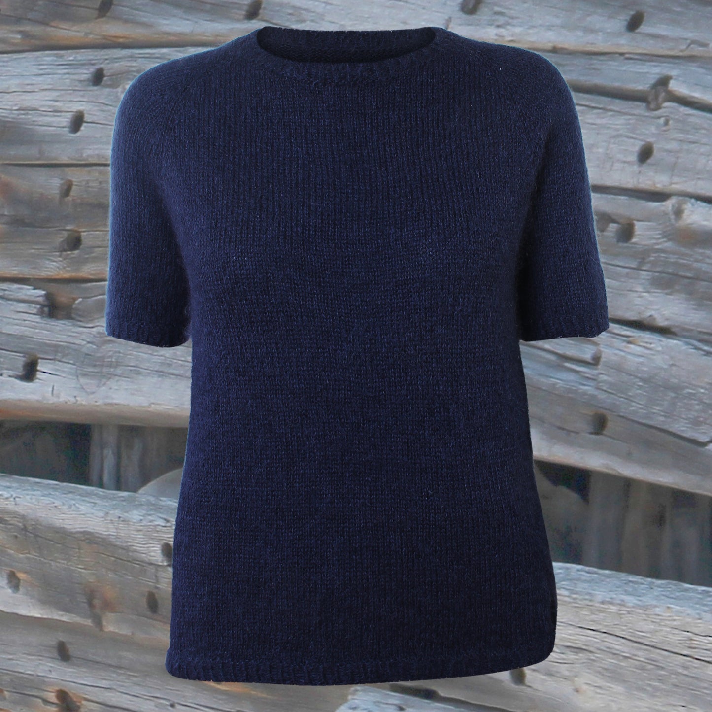 Strikkeopskrift Raglan Sommer TRIO og Silk Mohair