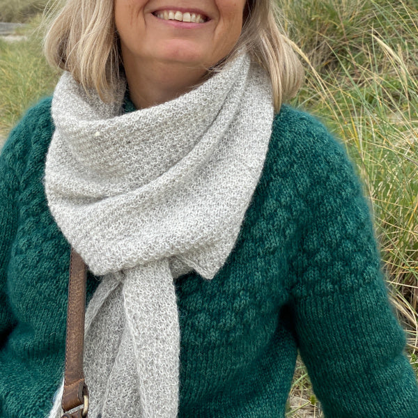 Hanne Larsen Strik Bobletrøje Pernilla og Tilia