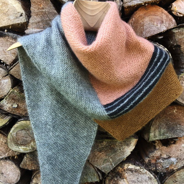 Opskrift Aviajas Tørklæde Silk Mohair