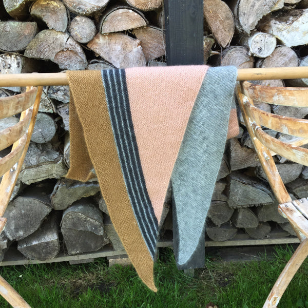 Aviajas Tørklæde Silk Mohair Strikkeopskrift