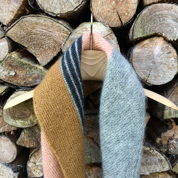 Aviajas Tørklæde Silk Mohair Hanne Larsen Strik