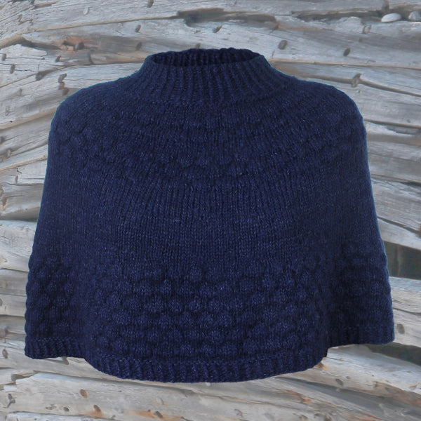 Bobleponcho Isager Hanne Larsen Strik