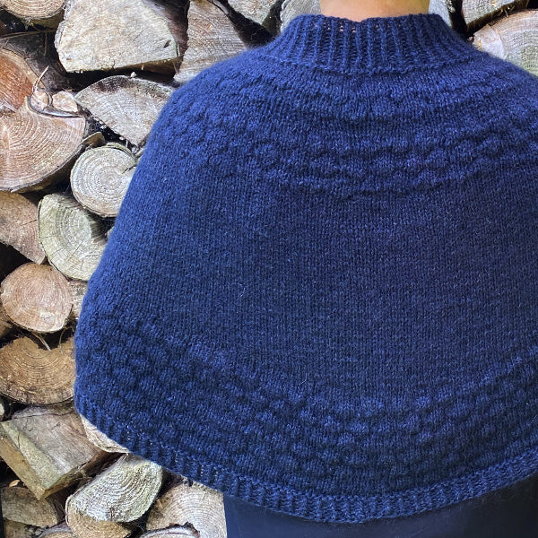 Bobleponcho Isager damer