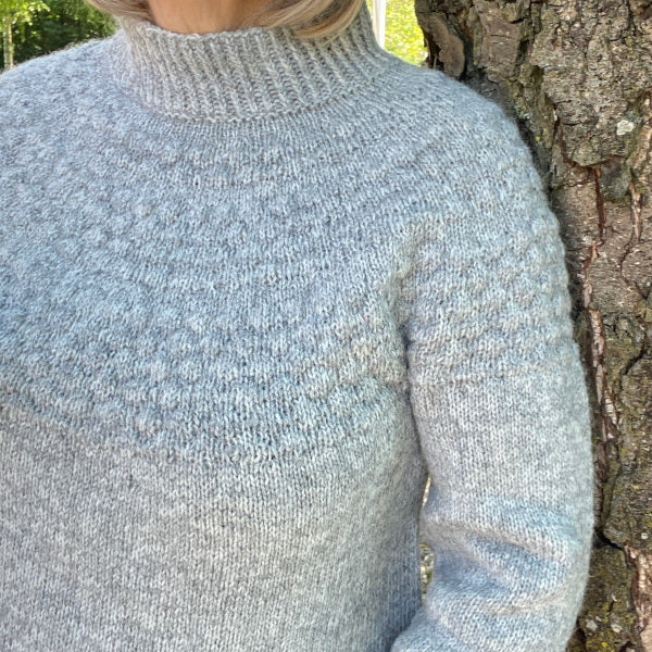 Strikkeopskrift Boble Sweater