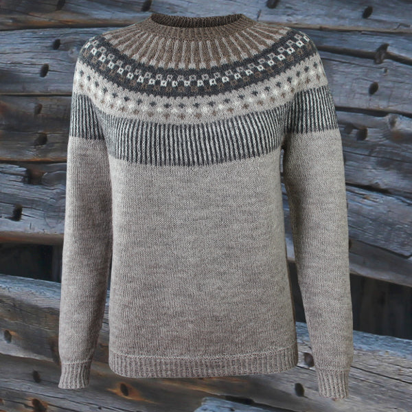 Mønsterstrik Søster Else Alpaca 2