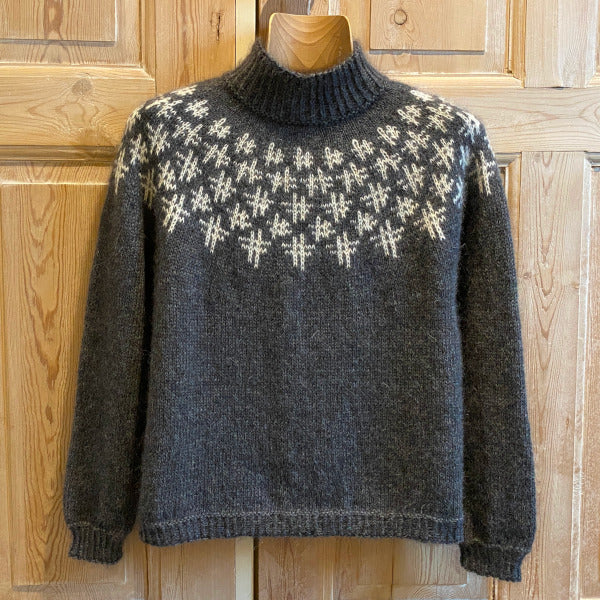 Strikkeopskrift Søster Gro Alpaca og Silk Mohair