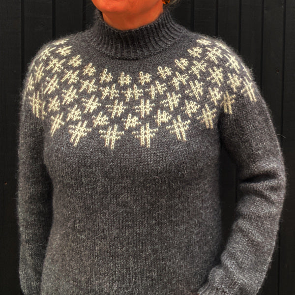 Søster Gro Alpaca og Silk Mohair opskrift