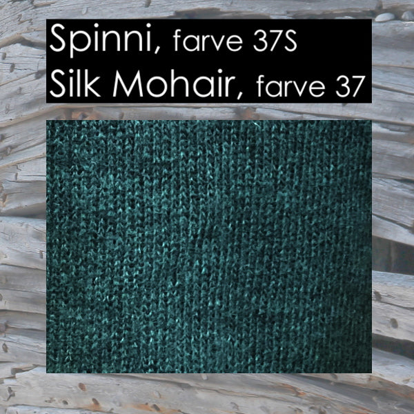 Hanne Larsen Strik - Spinni og Silk Mohair - Strikkeopskrift