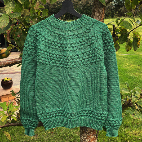 Boble Sweater Børn opskrift