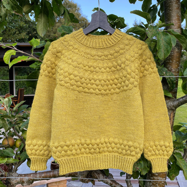 Hanne Larsen Strik Boble Sweater Børn