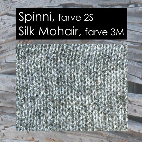 Hanne Larsen Strik - Spinni og Silk Mohair - Strikkeopskrift