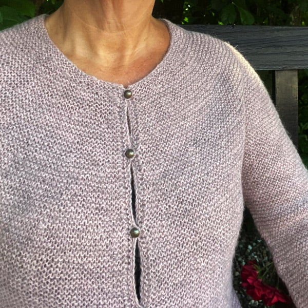 Cardigan Retstrikket Spinni