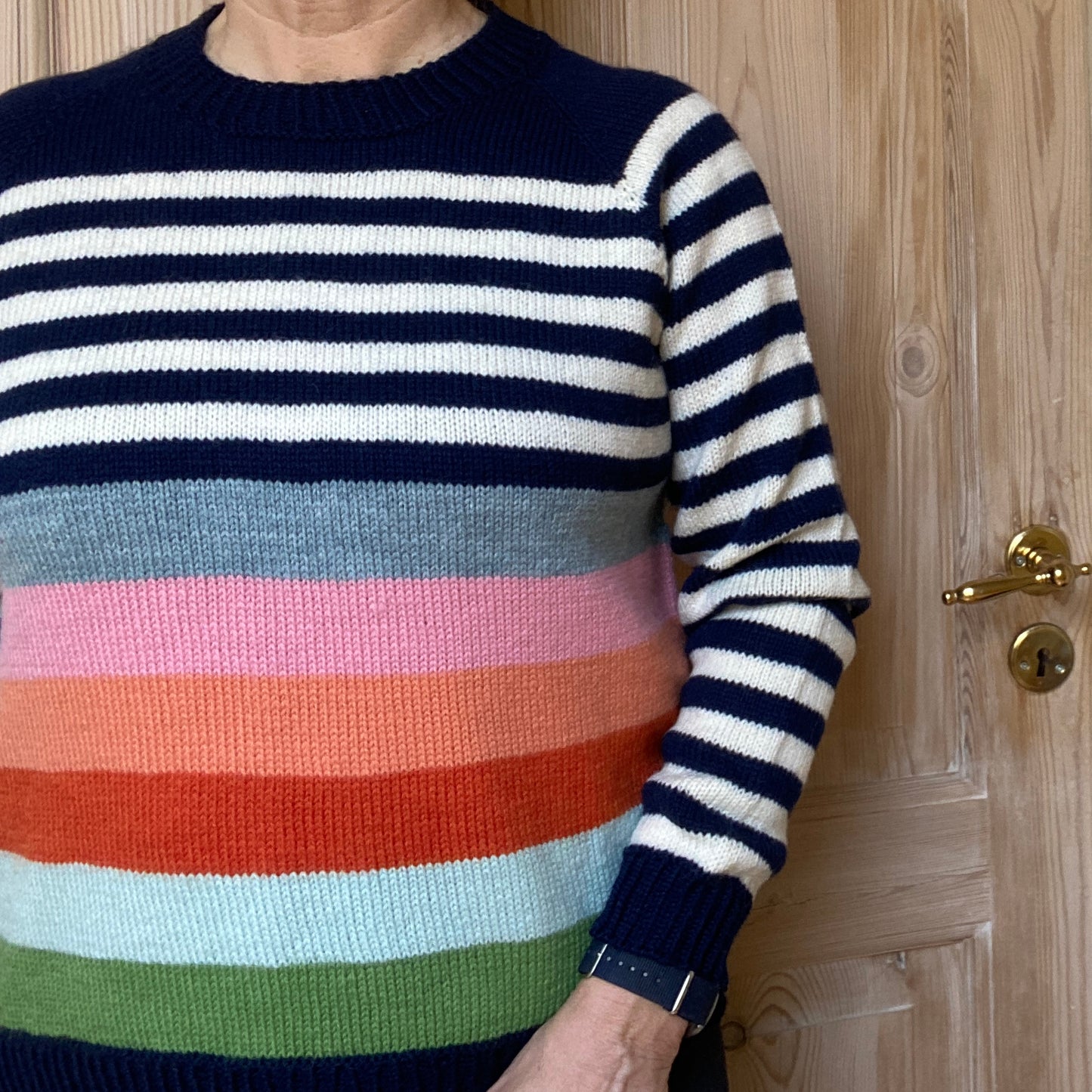 Opskrift Bolchestribet Bluse