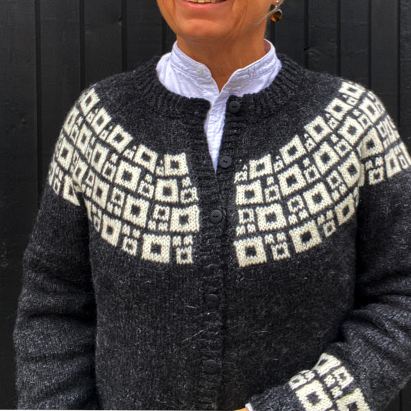 Hanne Larsen Strik Søster Rita Cardigan