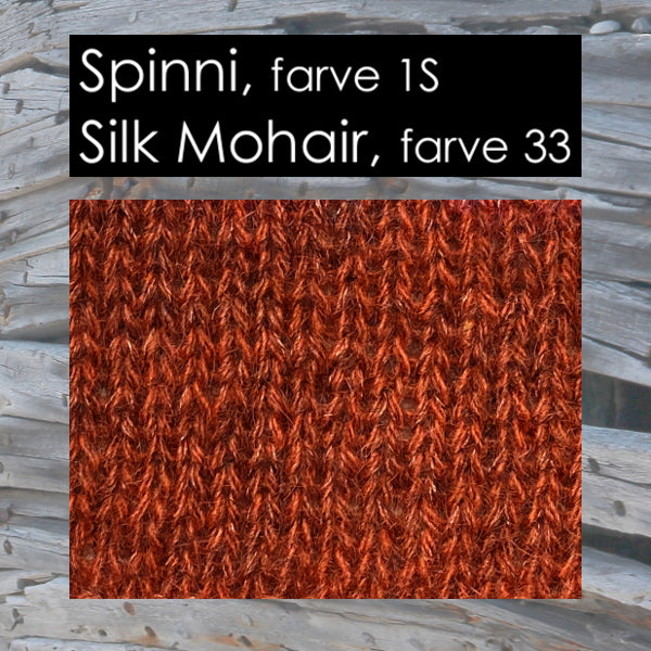 Hanne Larsen Strik - Spinni og Silk Mohair - Strikkeopskrift