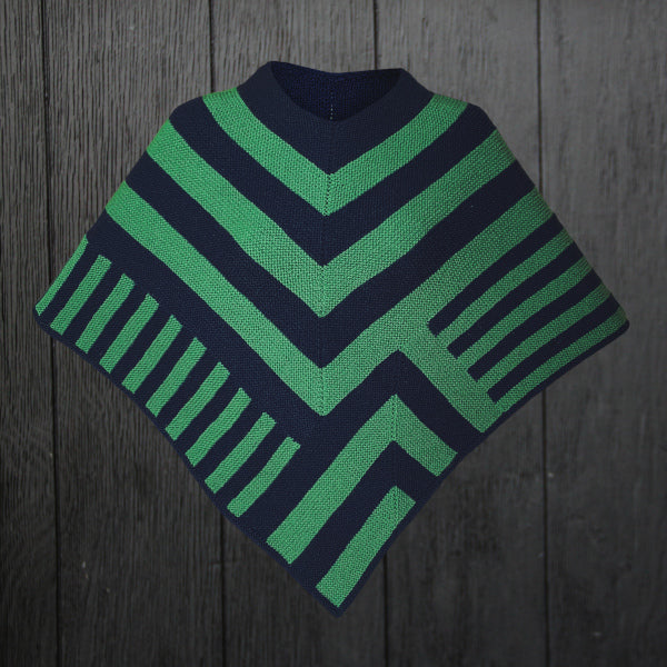 Hanne Larsen Strik Elegante Elsa Poncho