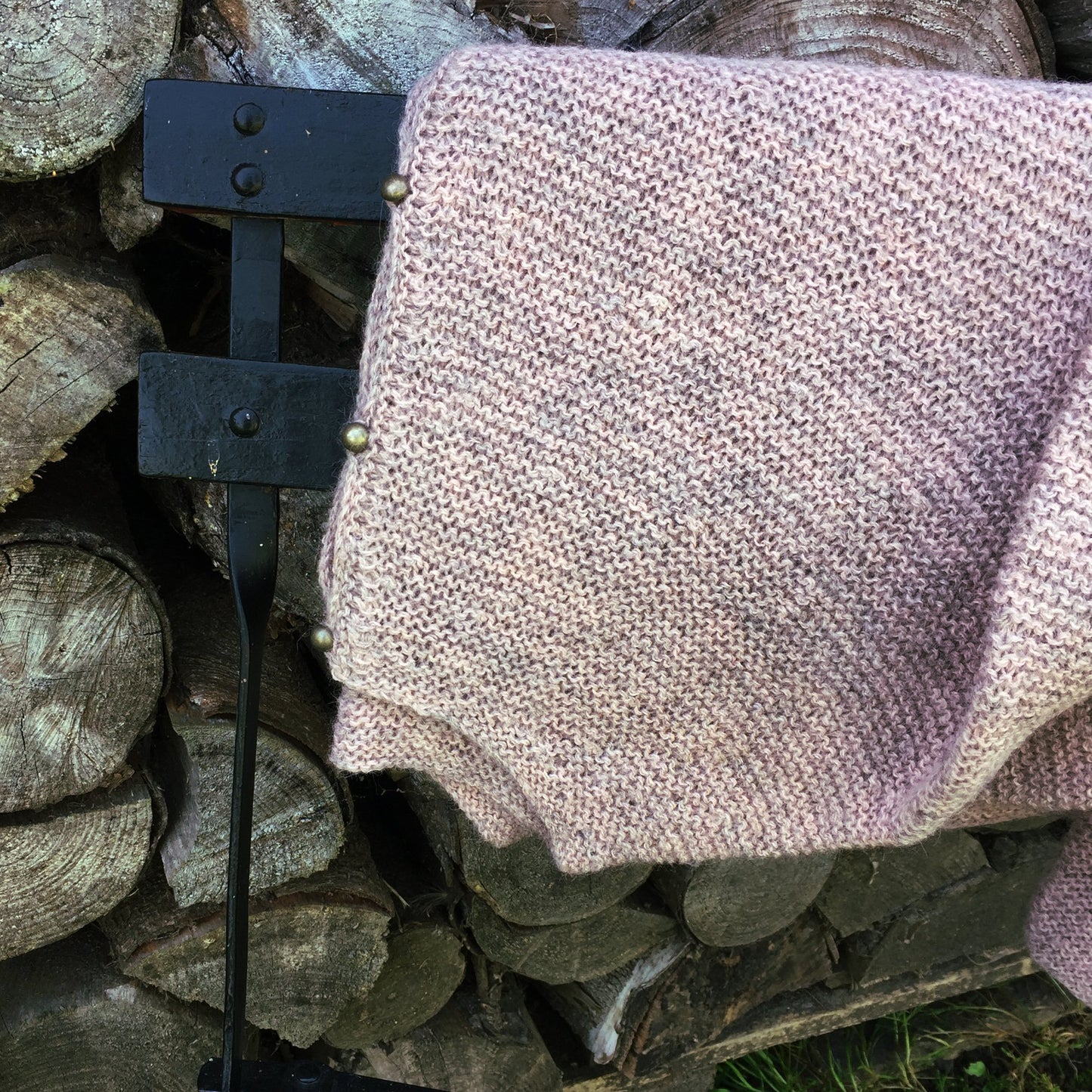 Retstrikket Spinni Cardigan kun retmasker