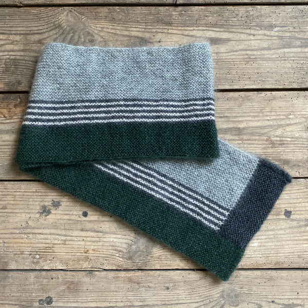 Strikkeopskrift Smillas Tørklæde Silk Mohair
