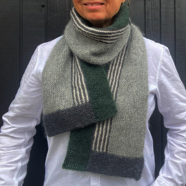Hanne Larsen Strik Smillas Tørklæde Silk Mohair