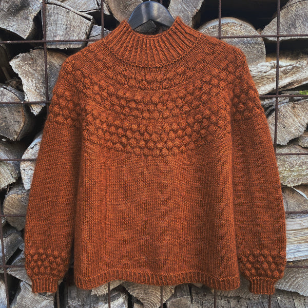 Boble Sweater Opskrift sømandssweater