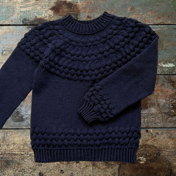 Boble Sweater - Børn - Merino Cotton