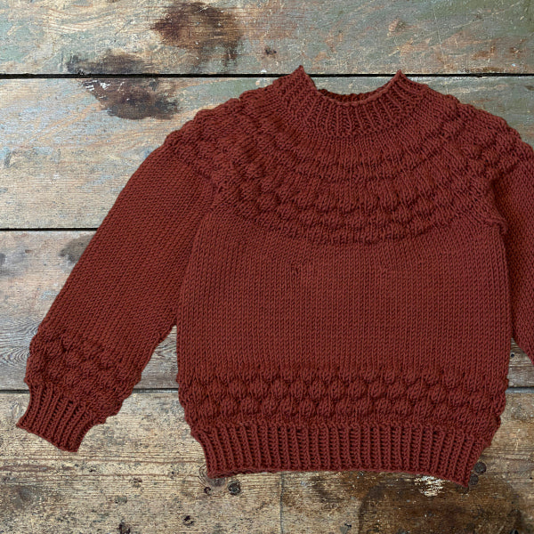 Boble Sweater - Børn - Merino Cotton