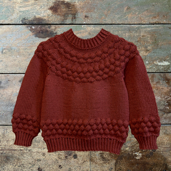 Boble Sweater - Børn - Merino Cotton