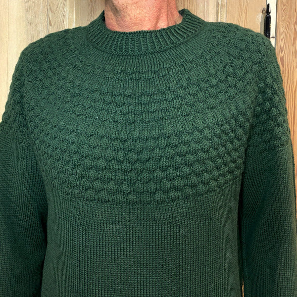 Strikkeopskrift Sømandssweater Herre Boble sweater