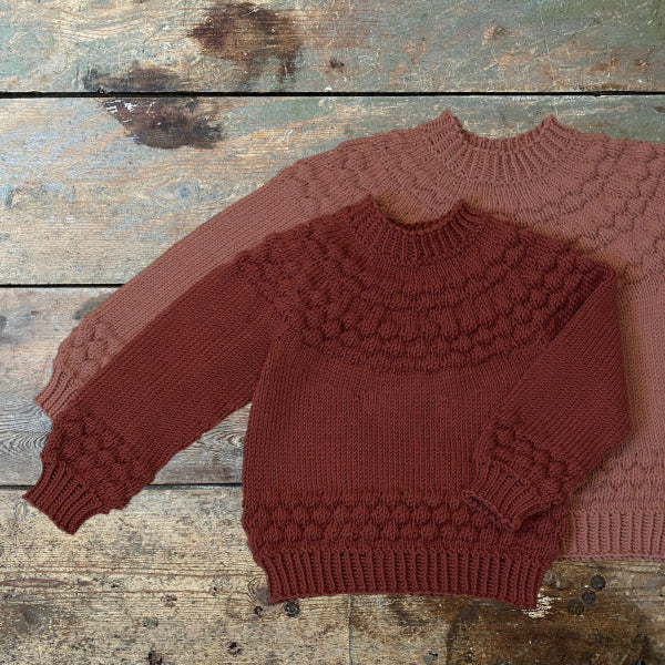Boble Sweater - Børn - Merino Cotton