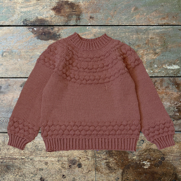 Boble Sweater - Børn - Merino Cotton