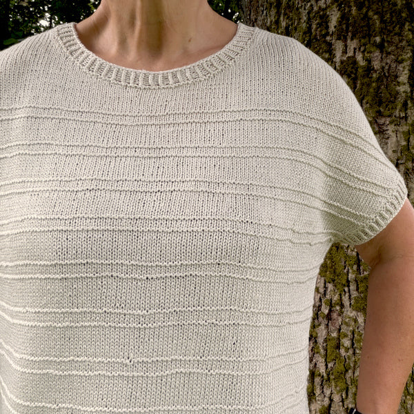 Sommerbluse Gry Sommer Vingeærme Sommeropskrift New Arezzo