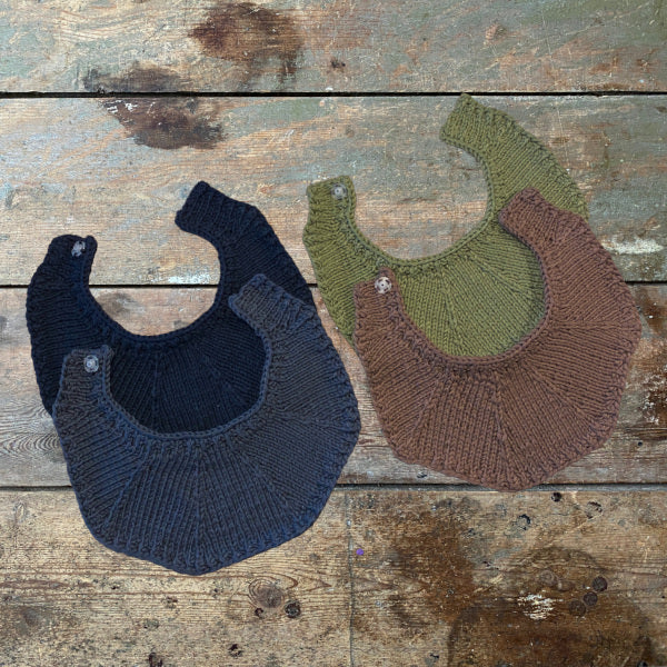 Strikkeopskrift Savlesmæk eller Hagesmæk | Hent opskriften her ...