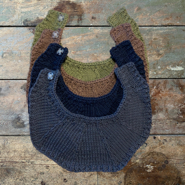 Strikkeopskrift Savlesmæk eller Hagesmæk | Hent opskriften her ...