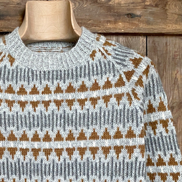 Ragnas Sweater smuk mønsterstrik