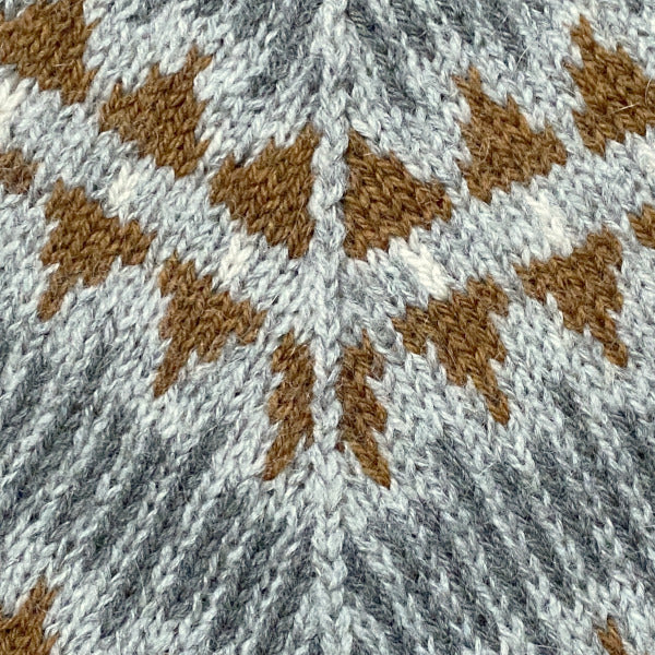 Hanne Larsen Strik - Mønsterstrikket Sweater - Islænder Sweater - Strikkeopskrift - Ragnas Sweater