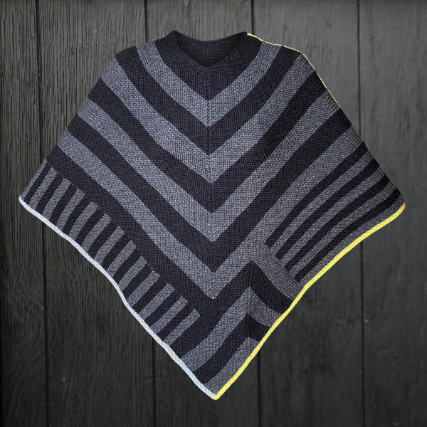 Hanne Larsen Strik - Elegante Elsa ONION - Strikket Poncho