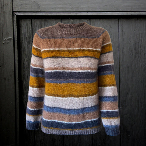 Hanne Larsen Strik - Strikkeopskrift - Tilia Filcolana - Freestyle Sweater