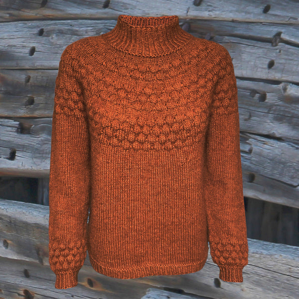 Strikkeopskrift Boble Sweater